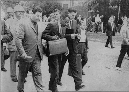 The Daily Mississippian photograph of James Meredith at UM