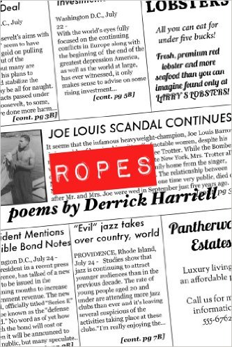 Ropes: Poems by Derrick Harriell, Aquarius Press/Willow Books